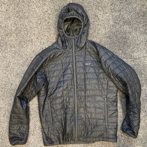 Patagonia Men's Forge Grey Nano Puff Hoody - XXL